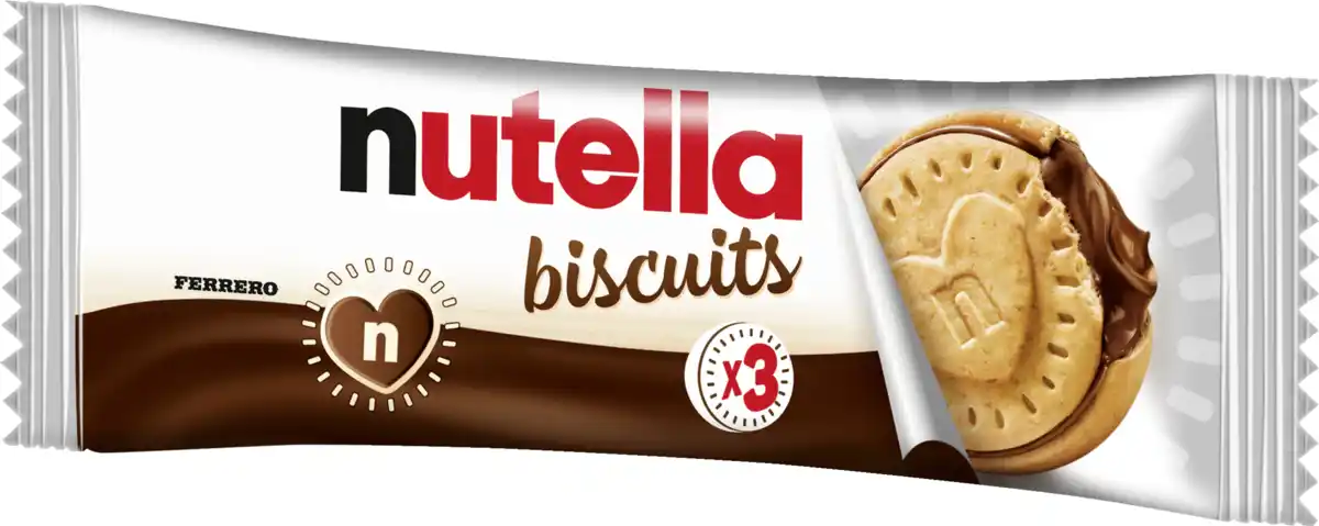 Bild 2 von Ferrero Nutella Biscuits 3er, 41,4 g