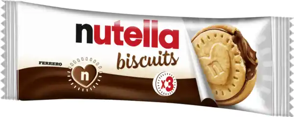 Bild 2 von Ferrero Nutella Biscuits 3er, 41,4 g