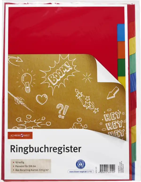 Bild 1 von SCHREIBWELT Ringbuchregister