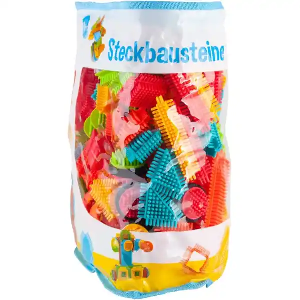 Bild 1 von Besttoy - Bunte Steckbausteine - 150-teilig