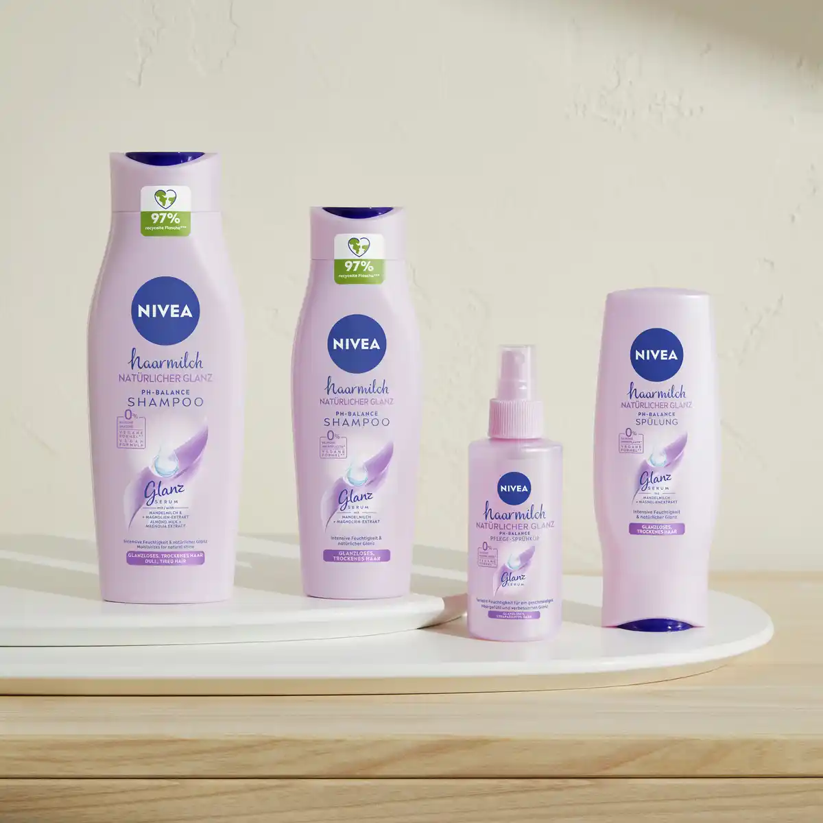 Bild 4 von NIVEA Hairmilk Shine Glanz Spülung, 200 ml