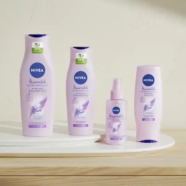 Bild 4 von NIVEA Hairmilk Shine Glanz Spülung, 200 ml