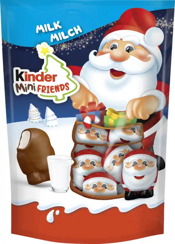 Bild 1 von Ferrero Kinder Mini Friends Milch, 122 g