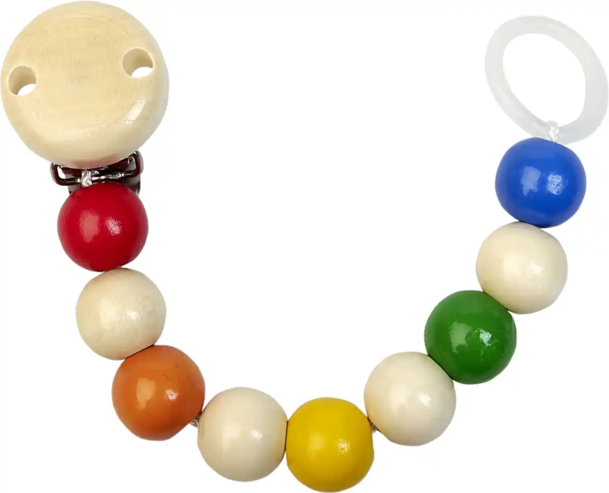 Bild 2 von GRÜNSPECHT Holz-Schnullerkette