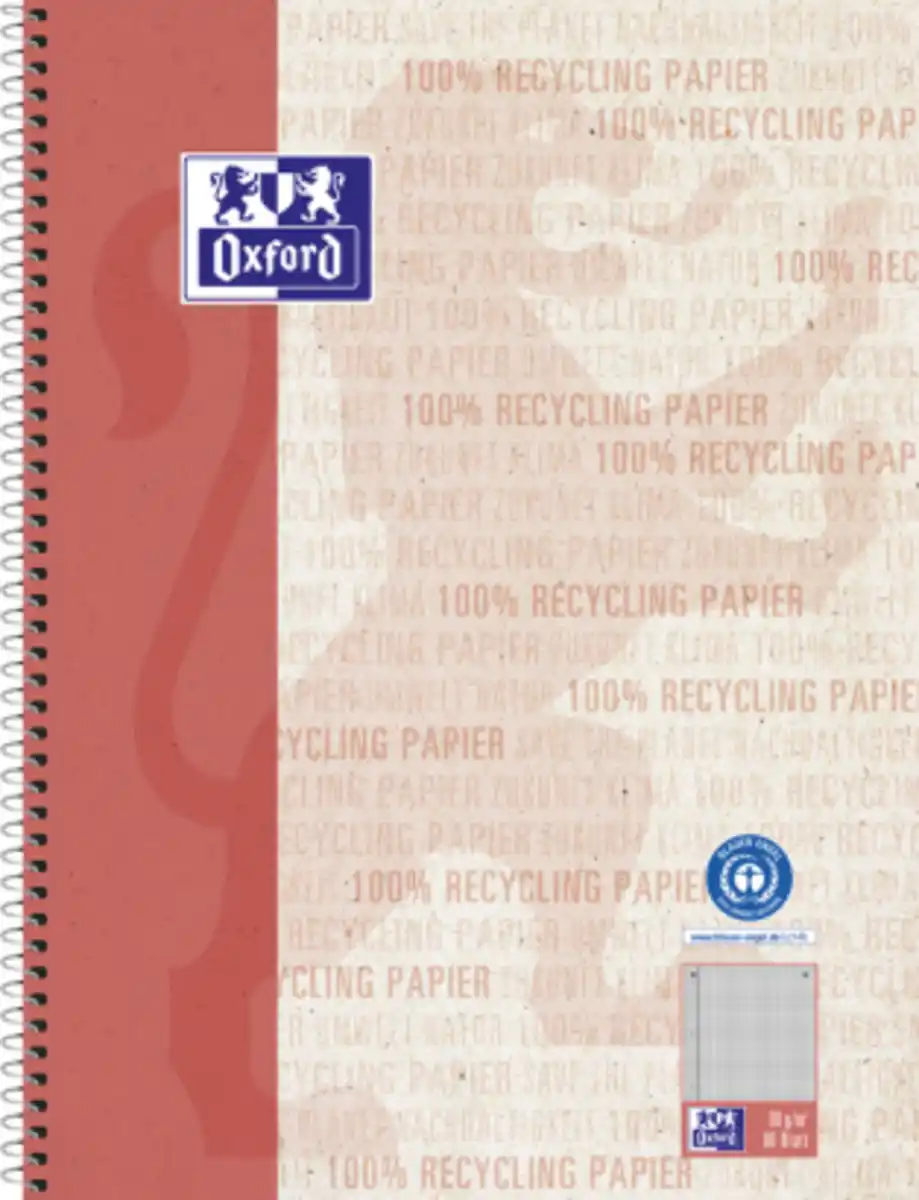 Bild 1 von Oxford Recycling Collegeblock