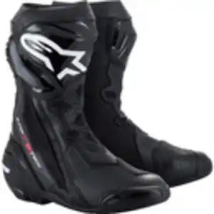 Supertech R Motorradstiefel lang Schwarz