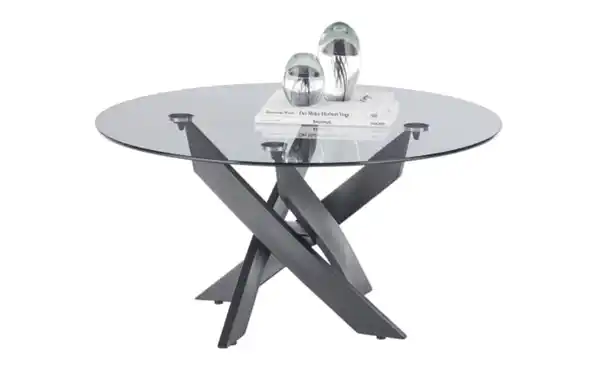 Bild 2 von Couchtisch Kopenhagen, Sicherheitsglas/grau