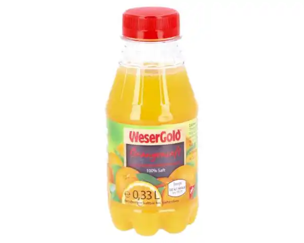 Bild 1 von Orangensaft Weser Gold, 100%