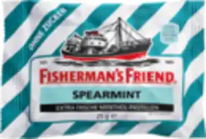 Fisherman's Friend Spearmint Extra Frische Menthol-Pastillen, 25 g