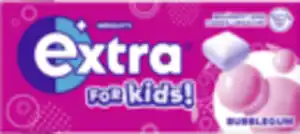 Wrigley`s Extra Professional Bubblegum for Kids, zuckerfreier Kaugummi, 16,5 g