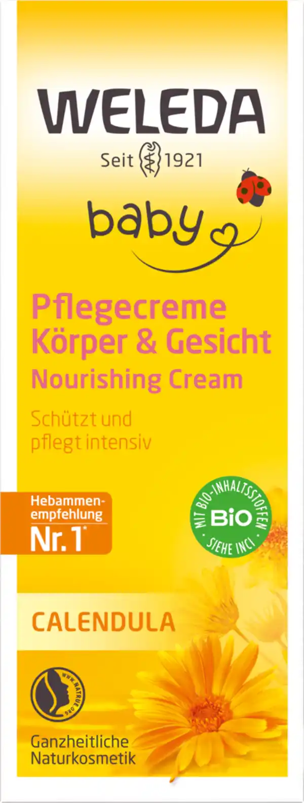 Bild 1 von Weleda baby Calendula Pflegecreme Körper & Gesicht, 30 ml