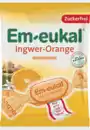 Bild 1 von Em-eukal Zuckerfreie Hustenbonbons mit Ingwer und Orange, 75 g