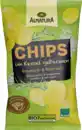 Bild 1 von Alnatura Bio Chips im Kessel gebacken Rosmarin & Meersalz, 125 g