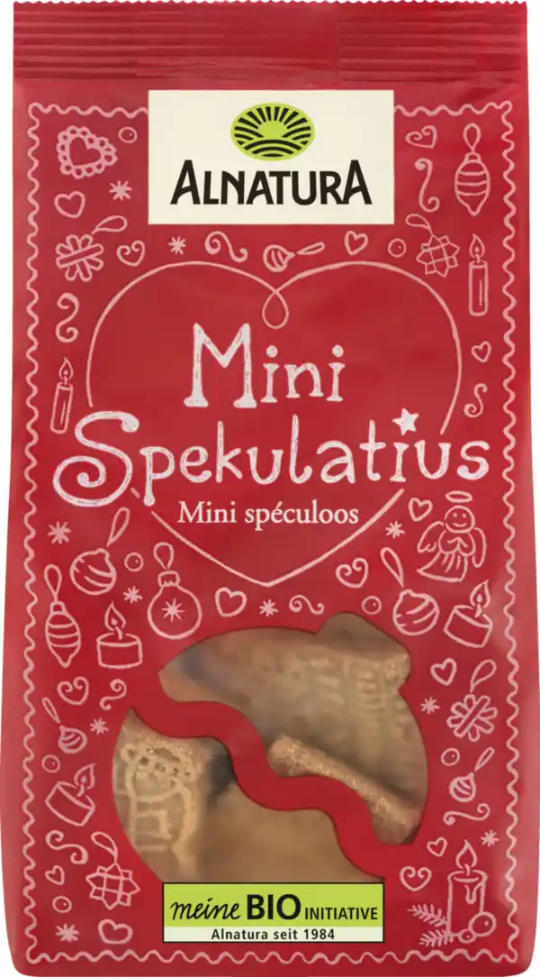Bild 1 von Alnatura Bio Mini Spekulatius, 125 g