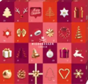 Niederegger Adventskalender Mini - Glamour, 168 g