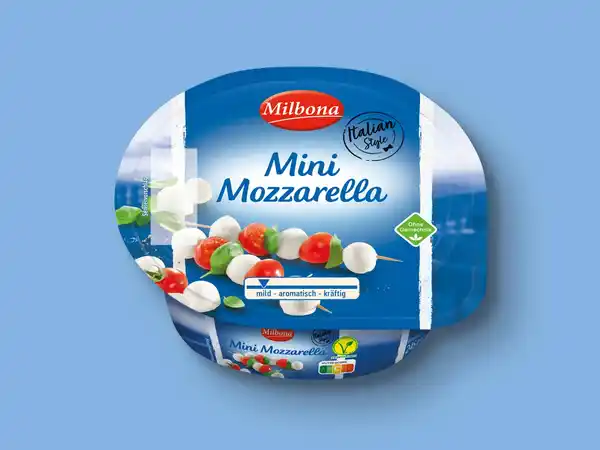 Bild 1 von Milbona Mini Mozzarella,  245 g