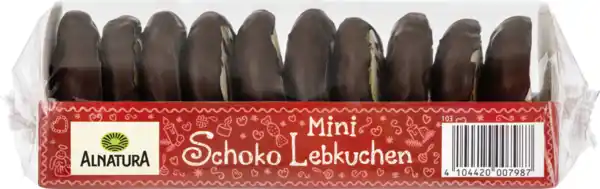 Bild 1 von Alnatura Bio Mini Schoko Lebkuchen, 140 g