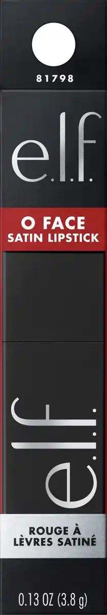 Bild 1 von e.l.f. Cosmetics O Face Satin Lipstick Spicy, 3,8 g