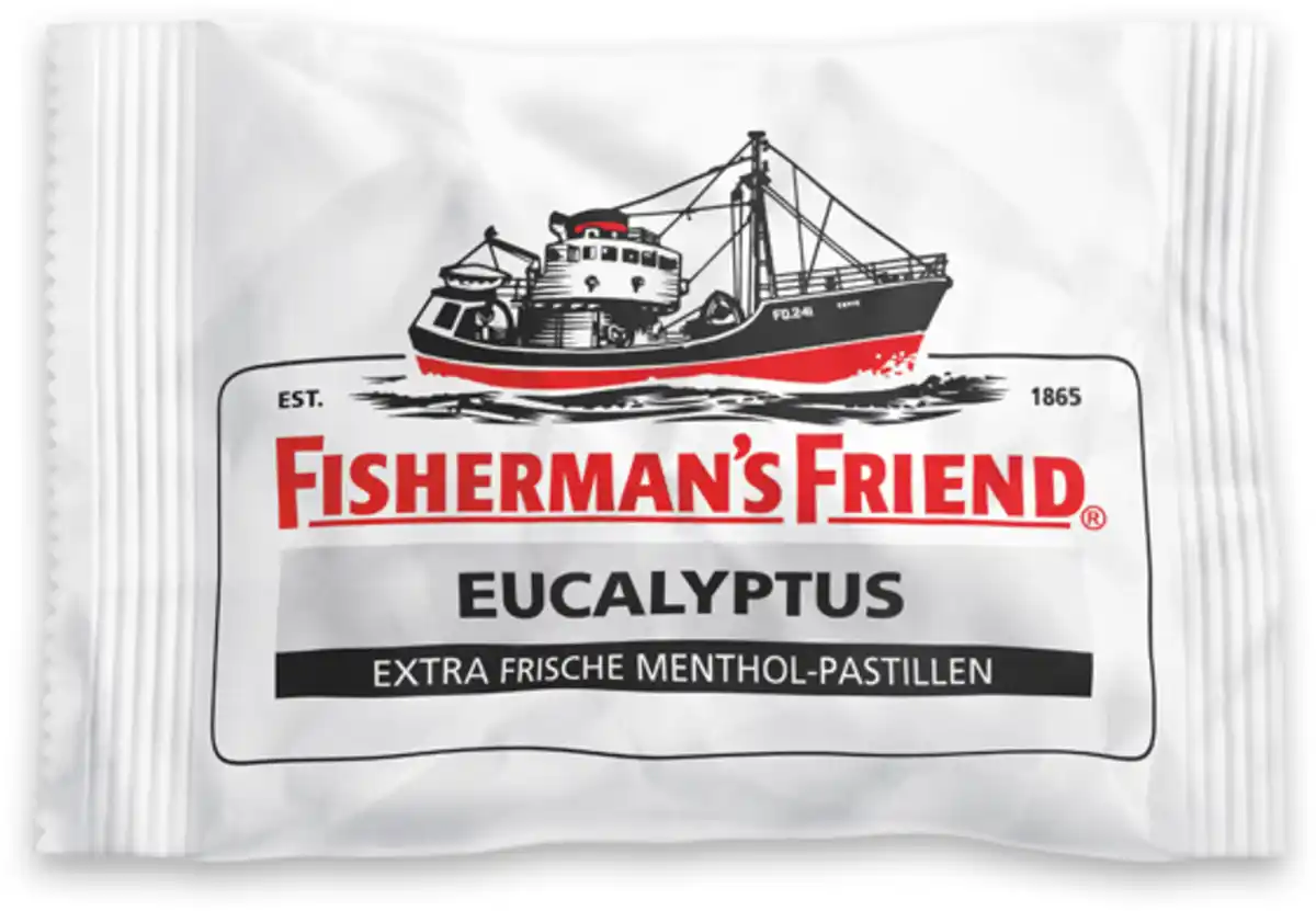 Bild 1 von Fisherman's Friend Extra Frische Menthol-Pastillen mit Eukalyptus-Geschmack, 25 g