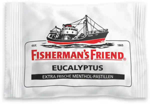 Bild 1 von Fisherman's Friend Extra Frische Menthol-Pastillen mit Eukalyptus-Geschmack, 25 g