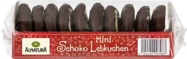 Bild 2 von Alnatura Bio Mini Schoko Lebkuchen, 140 g