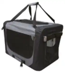 Trendline Transportbox schwarz-grau