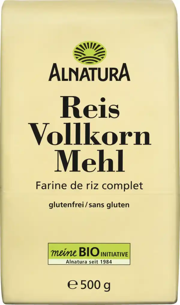 Bild 1 von Alnatura Bio Reisvollkornmehl, 0,5 kg