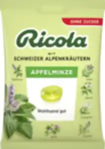 Ricola Apfelminze Bonbons zuckerfrei 75g, 75 g