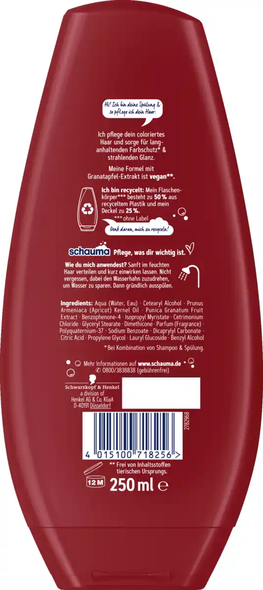 Bild 2 von Schauma Color Glanz Spülung, 250 ml