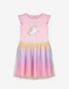 Kinder Kleid - Glitzerprint