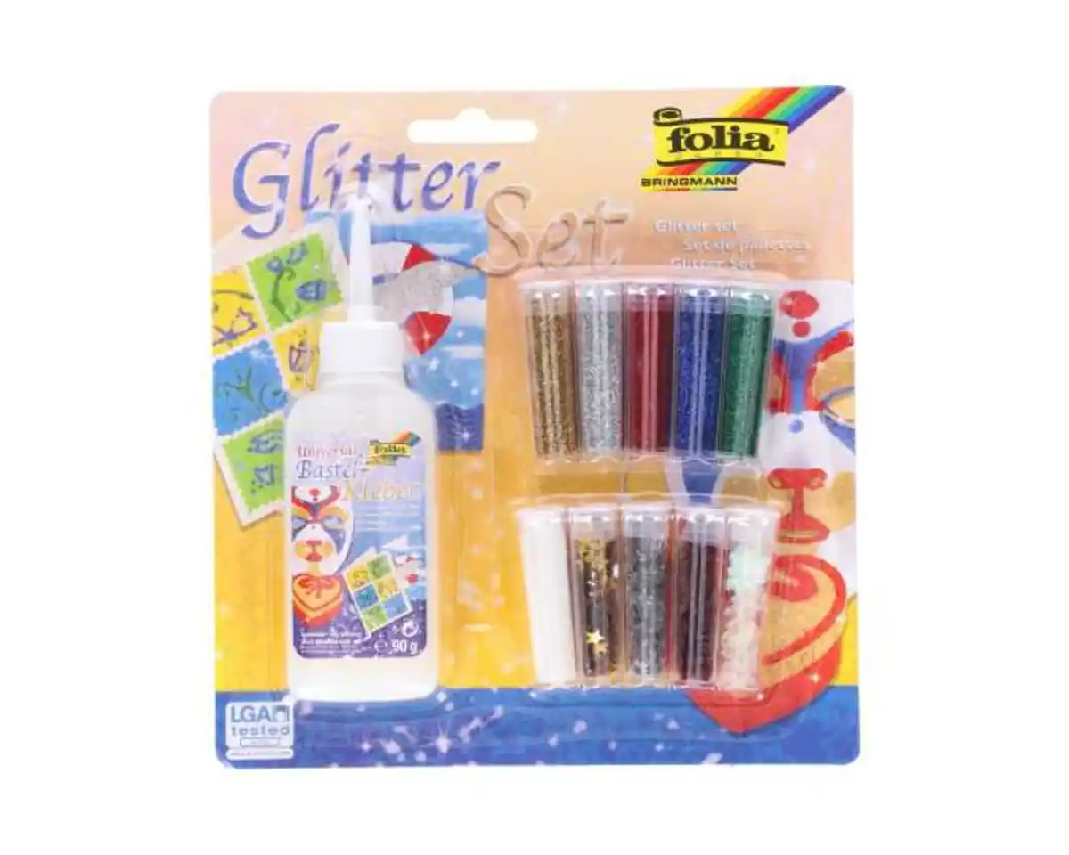 Bild 1 von Glitter Set 10 Dosen, Dekomaterial