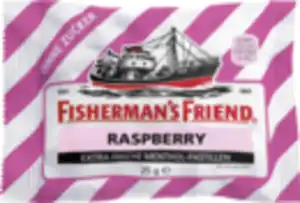 Fisherman's Friend Extra Frische Menthol Pastillen mit Himbeergeschmack, 25 g