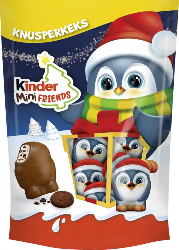 Bild 1 von Ferrero Kinder Mini Friends Knusperkeks, 122 g