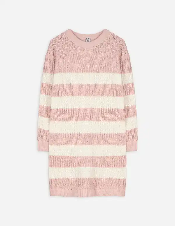 Bild 1 von Kinder Longpullover - Chenille - rosa