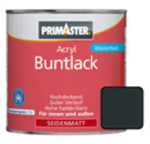 Primaster Acryl Buntlack RAL 7016 375 ml anthrazitgrau seidenmatt