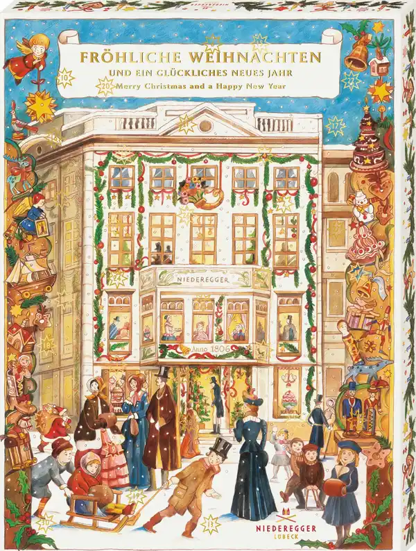 Bild 1 von Niederegger Adventskalender »Café Niederegger« 2023