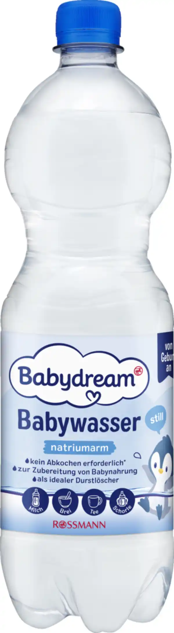 Bild 1 von Babydream Babywasser von Geburt an, 1 L