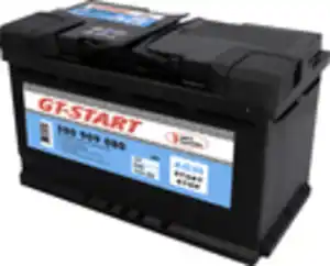 GT-Start Starterbatterie AGM 80Ah 760A