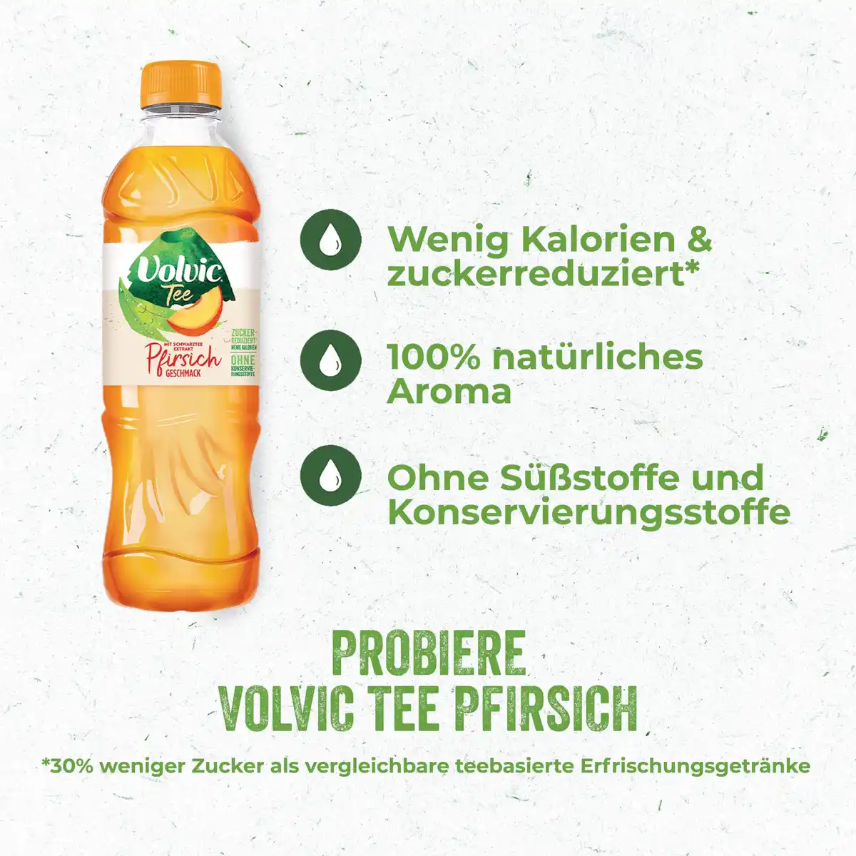 Bild 2 von Volvic Tee Pfirsich-Geschmack 0,75L, 750 ml