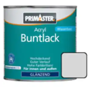 Primaster Acryl Buntlack RAL 7035 375 ml lichtgrau glänzend