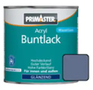 Primaster Acryl Buntlack RAL 5014 750 ml taubenblau glänzend