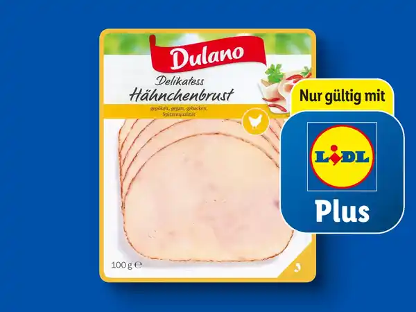 Bild 1 von Dulano Delikatess Hähnchen-/Truthahnbrust,  100 g