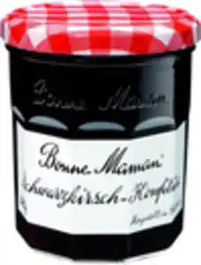 Bonne Maman Schwarzkirsch-Konfitüre 370G