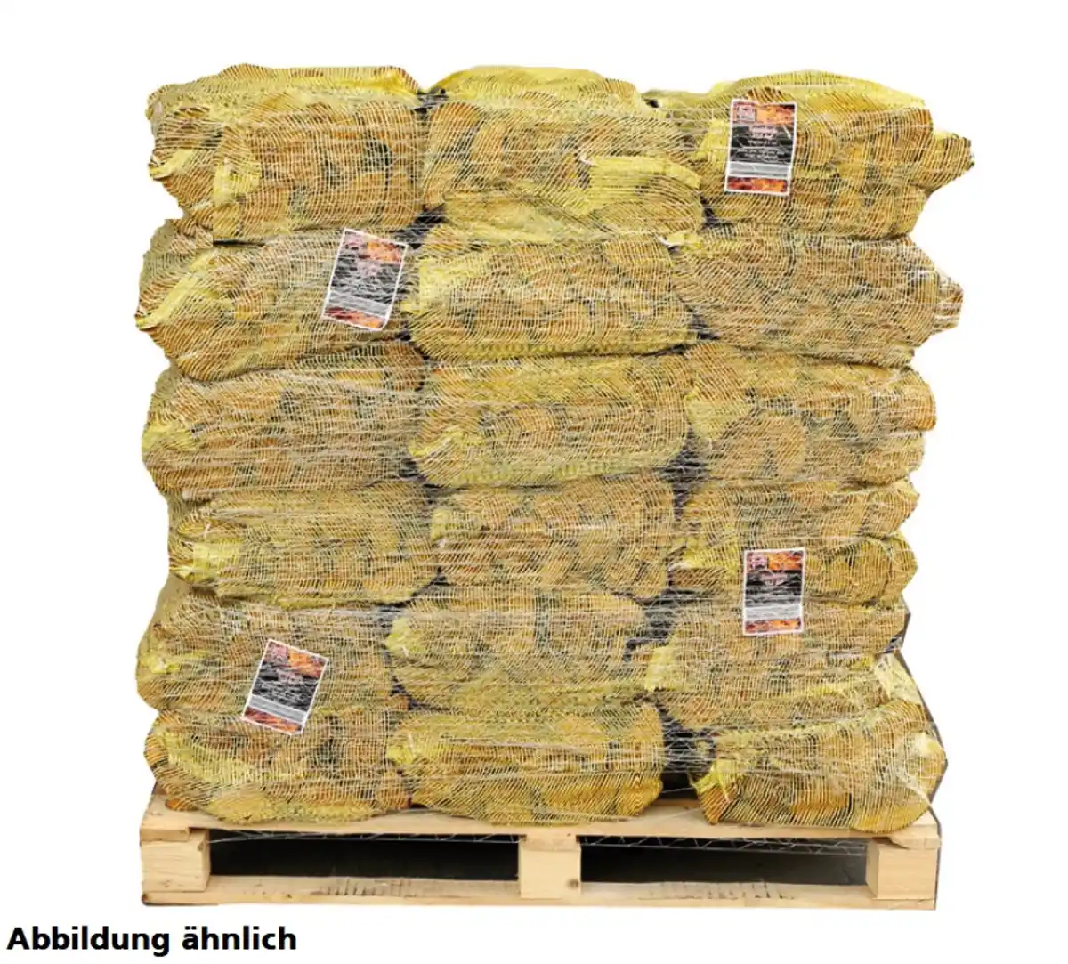 Bild 1 von Kaminholz Buche 72 Sack à 12,5 dm³, Palettenabnahme