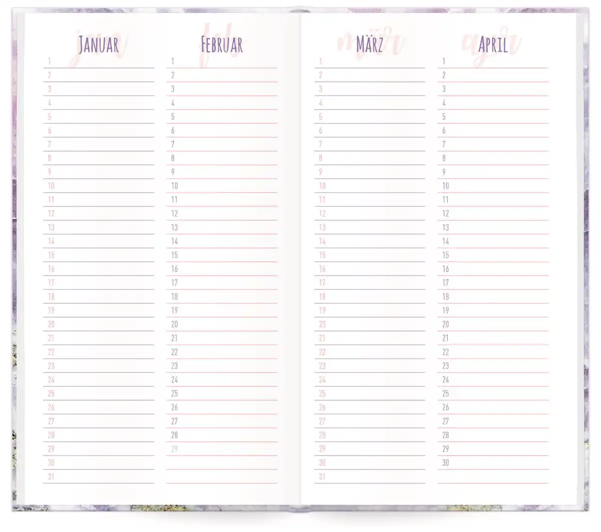 Bild 4 von Häfft Trendstuff Lieblingsplaner A6