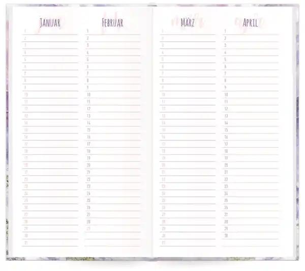 Bild 4 von Häfft Trendstuff Lieblingsplaner A6