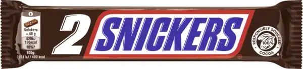 Bild 1 von Mars 2er Pack Snickers Riegel, 80 g