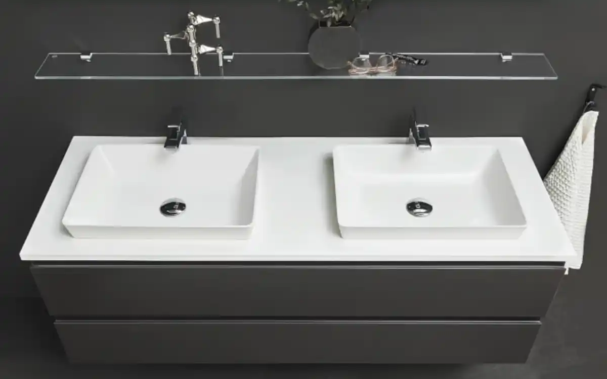 Bild 3 von Badeinrichtung b. straight, cosmos grey matt