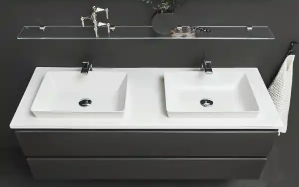 Bild 3 von Badeinrichtung b. straight, cosmos grey matt