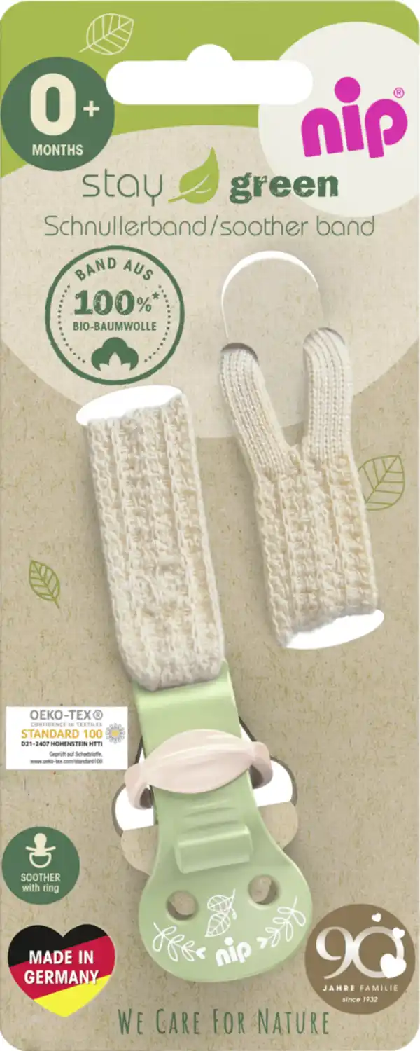 Bild 1 von nip Stay Green Schnullerband
